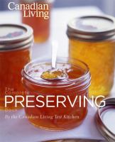 Canadian Living Complete Preserving Book
