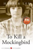 Cover of To Kill A Mockingbird