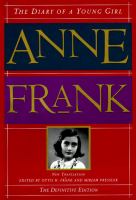 The diary of a young girl the definitive edition