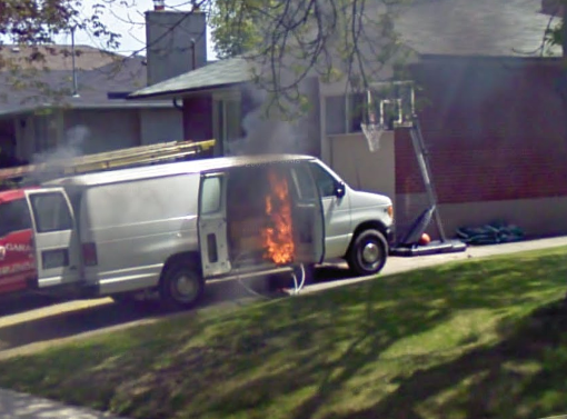 Toronto-burning-van Toronto-burning-van