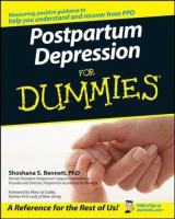 Postpartum depression for dummies