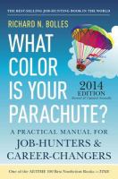 What color is your parachute guide to online job hunting What color is your parachute guide to online job hunting