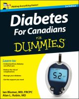 Diabetes for Canadians for dummies