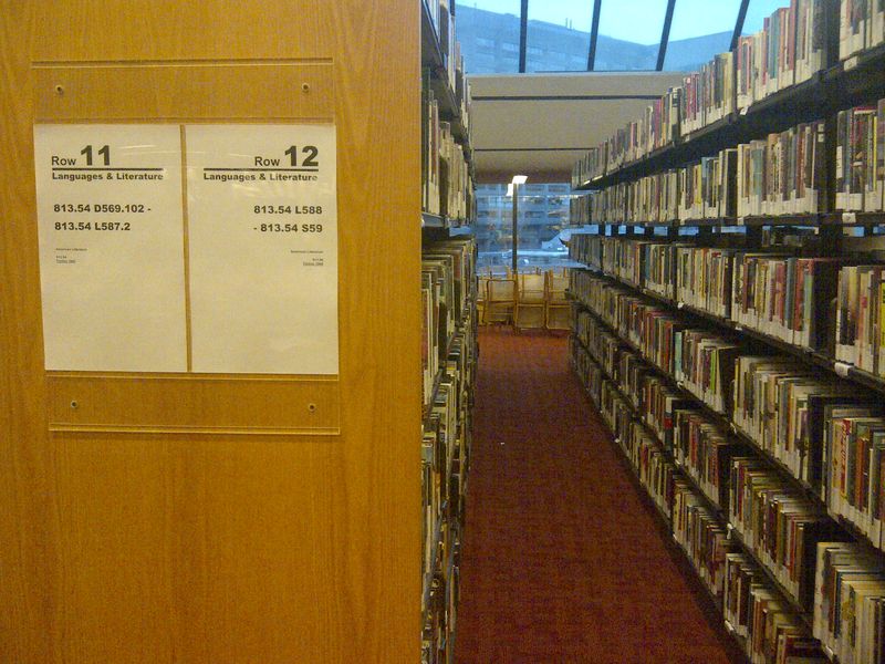 LIterature Collection on 4th floor LIterature Collection on 4th floor