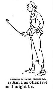 Platton commander Wipers Times