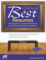Gallery of best resumes Gallery of best resumes