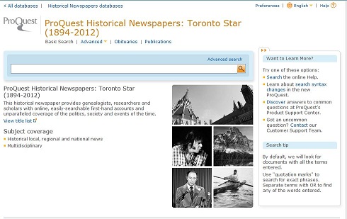 Toronto star basic search Toronto star basic search