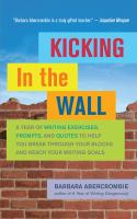 Kicking in the wall Kicking in the wall