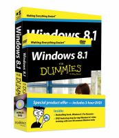 Windows 8.1 for dummies