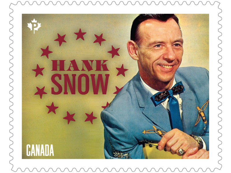 Hank Snow commemorative stamp