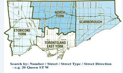 Toronto City Map