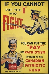 Canadian Patriotic Fund Poster