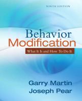 Behavior modification - what it is and how to do it Behavior modification - what it is and how to do it