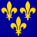 Fleur de Lis Flag of France 14th-16th century