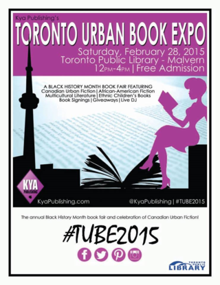 Toronto urban book expo poster