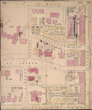 Fire Insurance Plan Toronto 1892 Fire Insurance Plan Toronto 1892