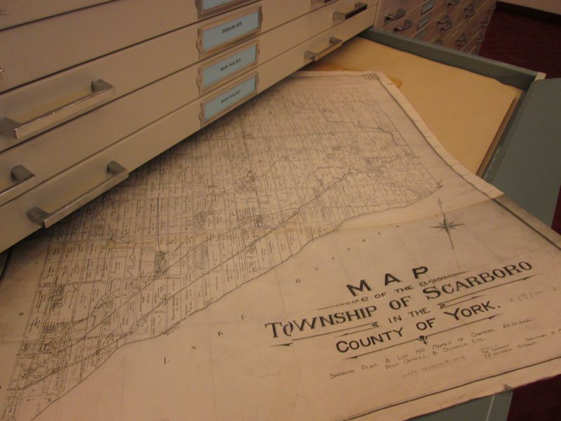 Map of the Township of Scarboro Map of the Township of Scarboro