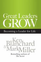 Great leaders grow