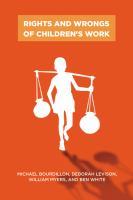 Rights and wrongs of children's work