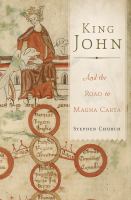King John and the road to Magna Carta King John and the road to Magna Carta