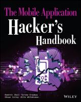 The mobile application hacker's handbook The mobile application hacker's handbook