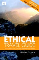 The ethical travel guide The ethical travel guide
