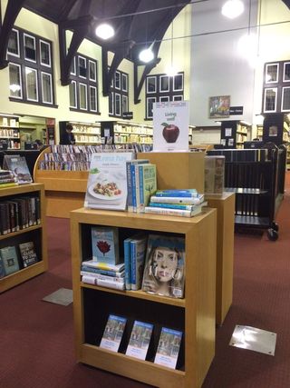 Living Well Display at Beaches Branch
