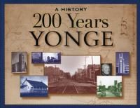 200 years Yonge a history
