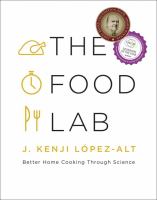The Food Lab The Food Lab
