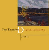Tom Thomson design for a Canadian hero
