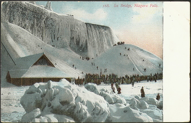Ice Bridge, Niagara Falls (1910) by S.H. Knox & Co