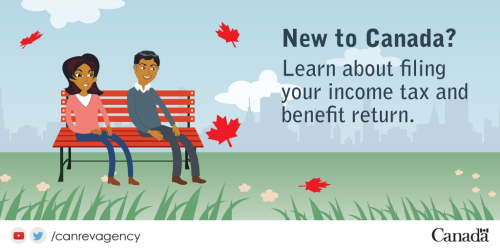 New to canada filing income tax