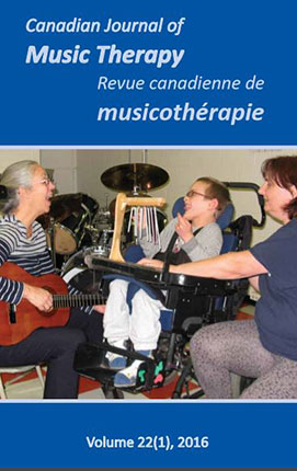 Canadian journal of music therapy Canadian journal of music therapy