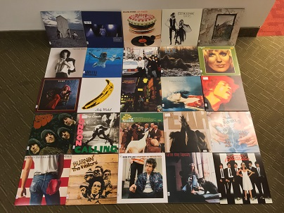 some new vinyl rock and pop at Toronto Reference Library