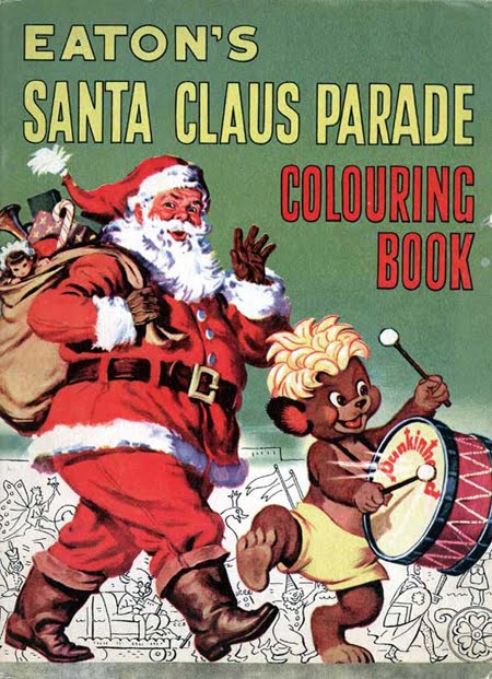 Eaton's Santa Claus parade colouring book Eaton's Santa Claus parade colouring book