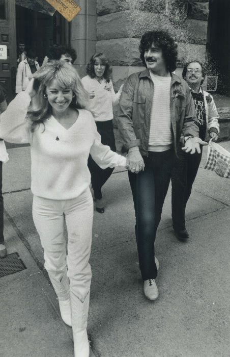 Burton Cummings wedding at Old City Hall