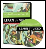 Adobe Dreamweaver CC Learn by Video