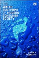 The water footprint of modern consumer society