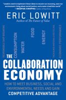 The collaboration economy how to meet business, social, and environmental needs and gain competitive advantage