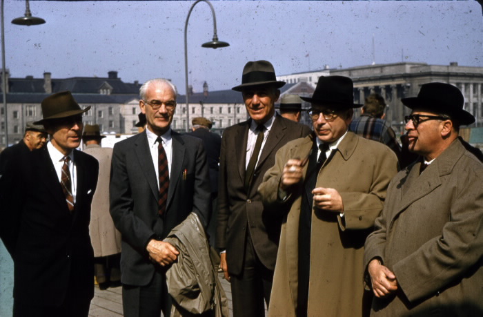 Five of the judges for the Toronto City Hall Competition