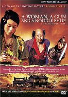 Woman gun noodle soup