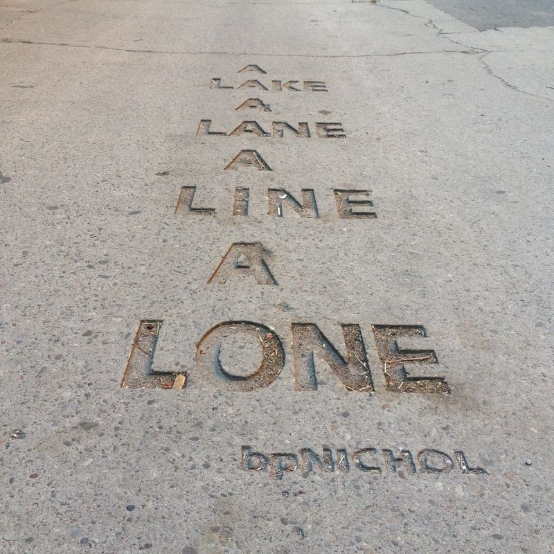 A / LAKE / A / LINE / A / LONE