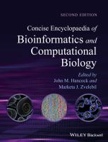Bioinformatics and Computational Biology Bioinformatics and Computational Biology