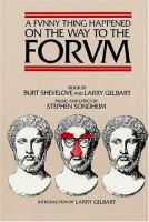 A funny thing happened on the way to the forum