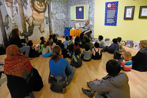 Sendak Storytime in the TD Gallery