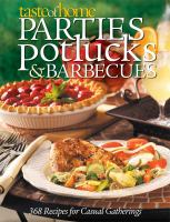 Parties, potlucks and barbecues