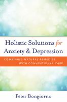 Holistic Solutions for anxiety