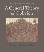 General theory of oblivion General theory of oblivion