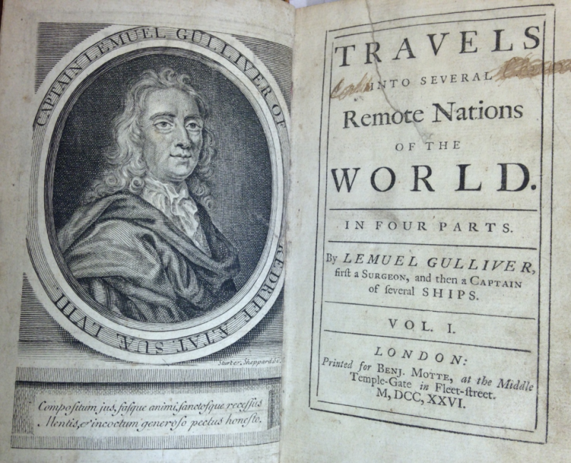 Gullivers Travels Third Edition 1726