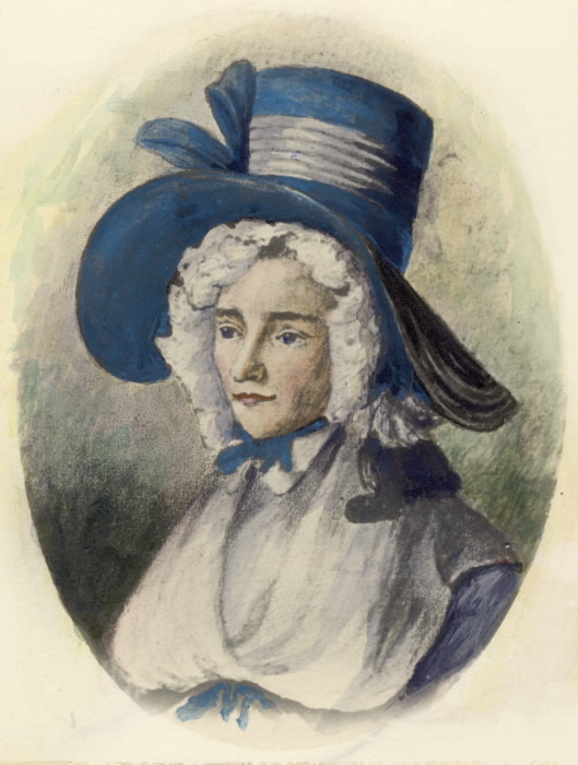 Elizabeth Posthuma (Gwillim) Simcoe, 1762-1850 circa 1790